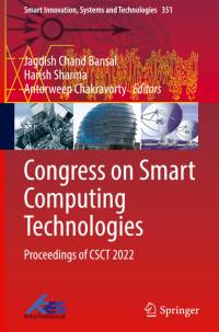 Congress on Smart Computing Technologies av Antorweep Chakravorty