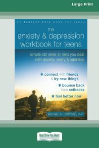 The Anxiety and Depression Workbook for Teens av Michael A. Tompkins
