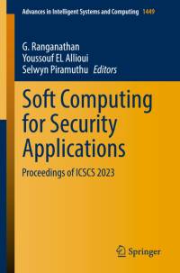 Soft Computing for Security Applications av Selwyn Piramuthu