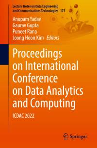 Proceedings on International Conference on Data Analytics and Computing av Anupam Yadav