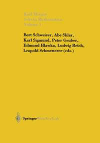 Selecta Mathematica av Karl Menger