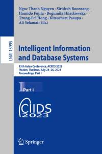 Intelligent Information and Database Systems av Ngoc Thanh Nguyen