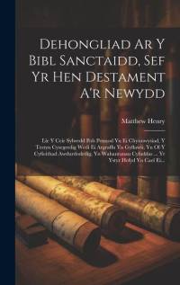 Dehongliad Ar Y Bibl Sanctaidd, Sef Yr Hen Destament A'r Newydd: Lle Y Ceir Sylwedd Pob Pennod Yn Ei Chynnwysiad, Y Testyn Cysegredig Wedi Ei Argraffu av Matthew Henry