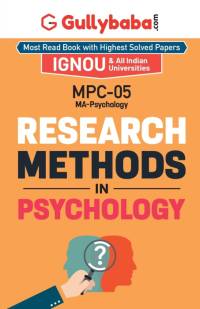 MPC-05 Research Methods in Psychology av Gullybaba. Com Panel