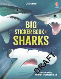 Big Sticker Book of Sharks av Alice James