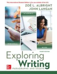ISE Exploring Writing: Paragraphs and Essays av John Langan