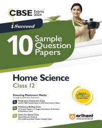 Arihant CBSE Sample Question Paper Class 12 Home Science Book for 2024 Exam av Kamlesh Singh