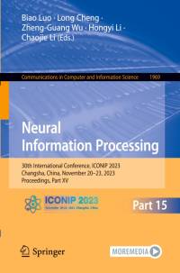 Neural Information Processing av Biao Luo