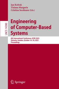 Engineering of Computer-Based Systems av Jan Kofro¿