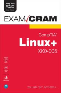 Comptia Linux+ Xk0-005 Exam Cram av William Rothwell