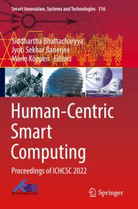 Human-Centric Smart Computing av Siddhartha Bhattacharyya