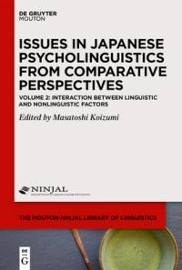Interaction Between Linguistic and Nonlinguistic Factors av Masatoshi Koizumi