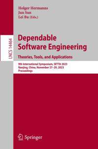 Dependable Software Engineering. Theories, Tools, and Applications av Holger Hermanns