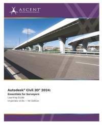Autodesk Civil 3D 2024: Essentials for Surveyors (Imperial Units) av Ascent - Center for Technical Knowledge