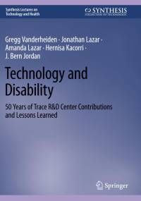 Technology and Disability av Gregg Vanderheiden