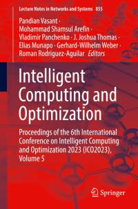Intelligent Computing and Optimization av Pandian Vasant