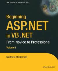 Beginning ASP.Net in VB .Net av Matthew MacDonald