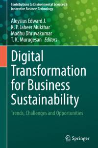 Digital Transformation for Business Sustainability av Aloysius Edward J.