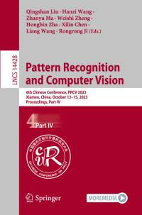 Pattern Recognition and Computer Vision av Qingshan Liu