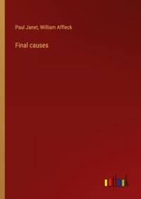 Final causes av Paul Janet