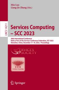 Services Computing ¿ SCC 2023 av Liang-Jie Zhang