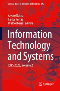 Information Technology and Systems av Alvaro Rocha