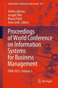 Proceedings of World Conference on Information Systems for Business Management av Andres Iglesias