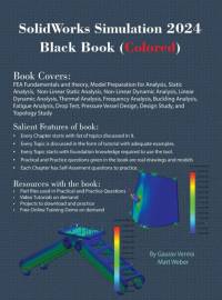 SolidWorks Simulation 2024 Black Book av Gaurav Verma
