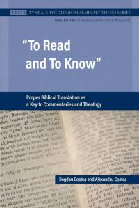 To Read and To Know av Bogdan Costea