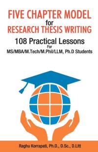 Five Chapter Model for Research Thesis Writing av Raghu Korrapati