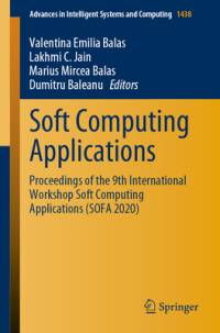 Soft Computing Applications av Valentina Emilia Balas