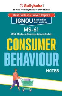 MS-61 Consumer Behaviour av Gullybaba. Com Panel