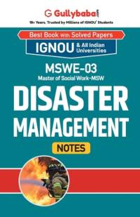 MSWE-03 Disaster Management av Gullybaba. Com Panel
