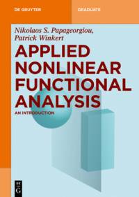Applied Nonlinear Functional Analysis av Nikolaos S. Papageorgiou