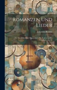 Romanzen Und Lieder av Johannes Brahms