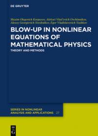 Blow-Up in Nonlinear Equations of Mathematical Physics av Egor Vladislavovich Yushkov