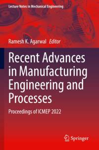 Recent Advances in Manufacturing Engineering and Processes av Ramesh K. Agarwal