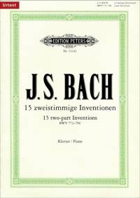 15 zweistimmige Inventionen av Johann Sebastian Bach