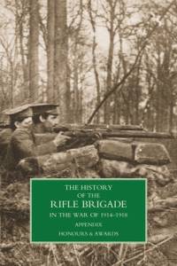 History of the Rifle Brigade Appendix av Brigadier-General William W Seymour