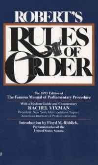 Robert's Rules of Order av Henry M Robert