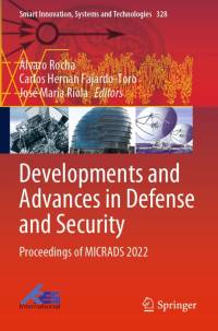 Developments and Advances in Defense and Security av Alvaro Rocha