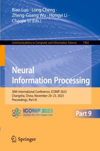 Neural Information Processing av Biao Luo