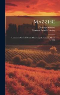 Mazzini av Moncure Daniel Conway