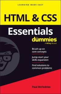 HTML & CSS Essentials for Dummies av Paul McFedries