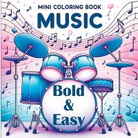 Mini Coloring Book Music - Bold and Easy av Tone Temptress