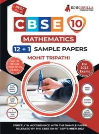 CBSE Class X - Mathematics Sample Paper Book 12 +1 Sample Paper According to the latest syllabus prescribed by CBSE av Mohit Tripathi