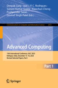 Advanced Computing av Deepak Garg