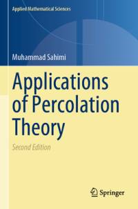 Applications of Percolation Theory av Muhammad Sahimi