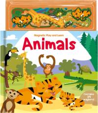 Magnetic Play and Learn Animals av Nat Lambert