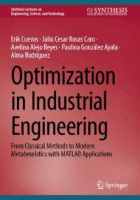 Optimization in Industrial Engineering av Erik Cuevas